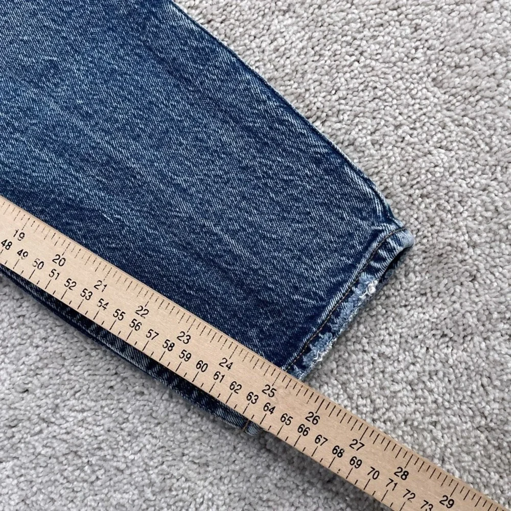 Abercrombie and Fitch‎ Jeans Womens 6 Short Blue Skinny High Rise Distressed